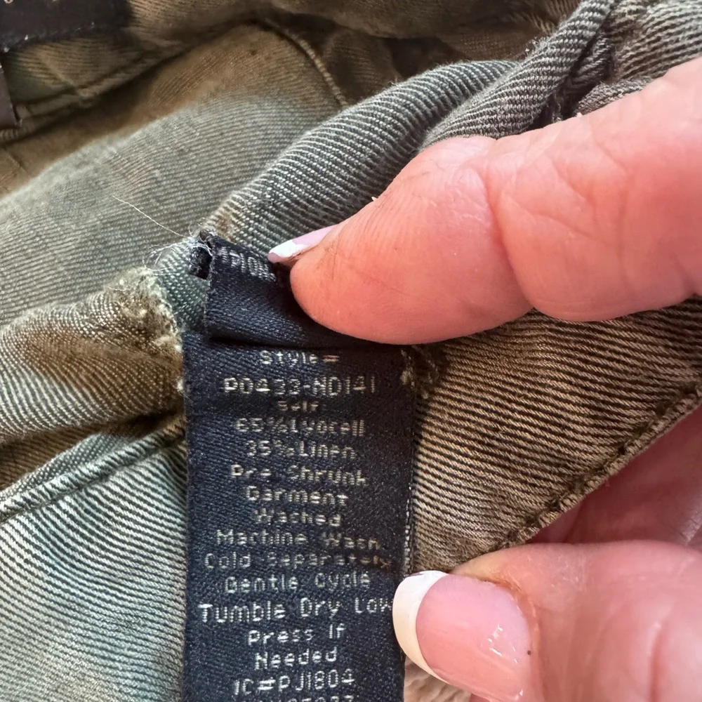 Sanctuary Cargo Wide Leg Standard Rise Utility Pants - Picture 9 of 9